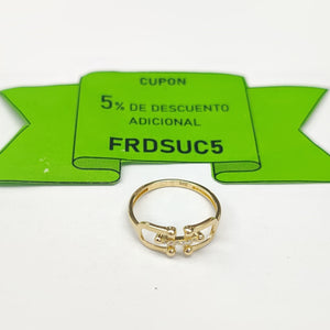 ANILLOS DAMA ORO 14K 1.5 (NUEVO)