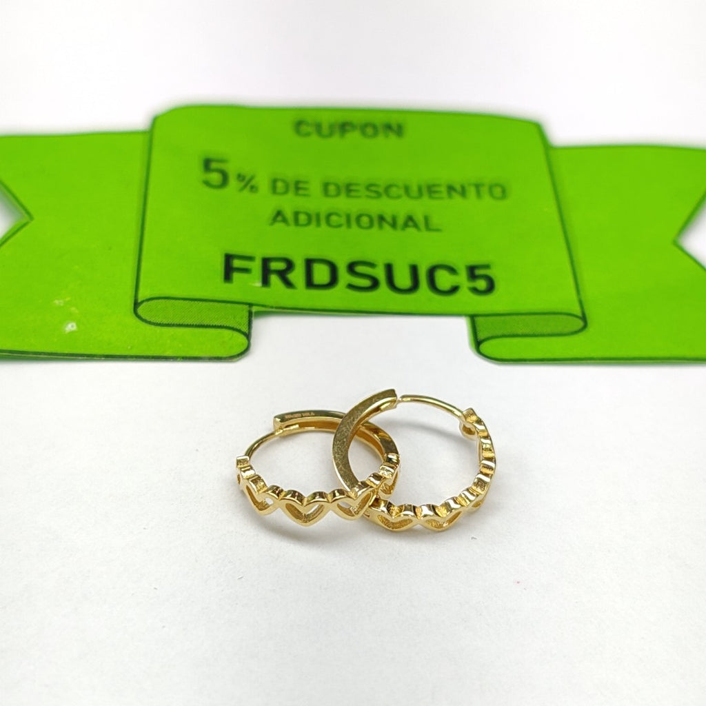 HUGGIES ORO 14K 1.4 (NUEVO)