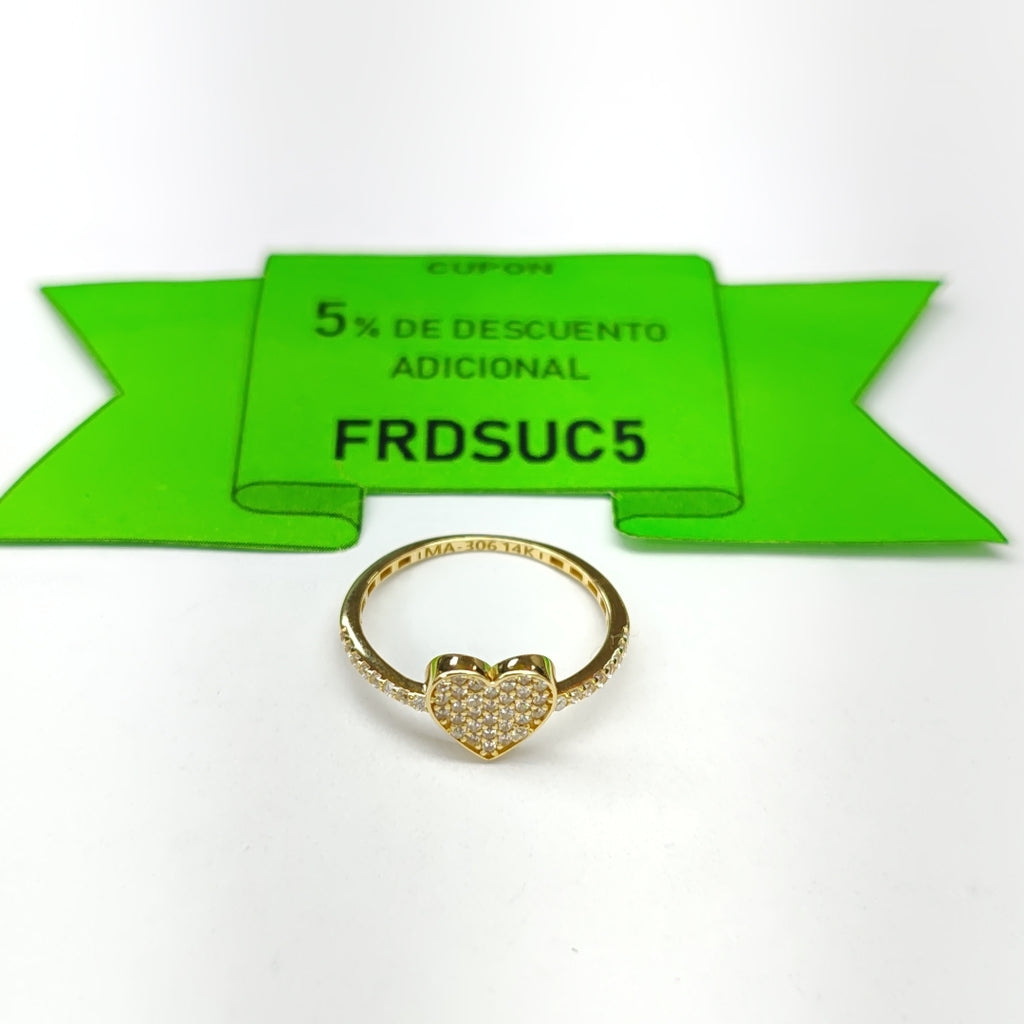 ANILLOS DAMA ORO 14K 1.6 (NUEVO)
