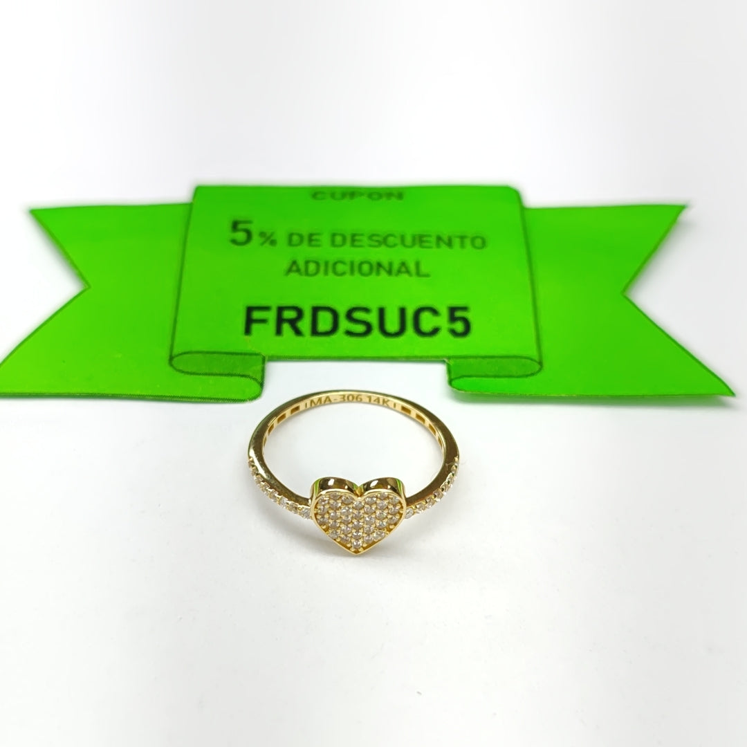 ANILLOS DAMA ORO 14K 1.6 (NUEVO)