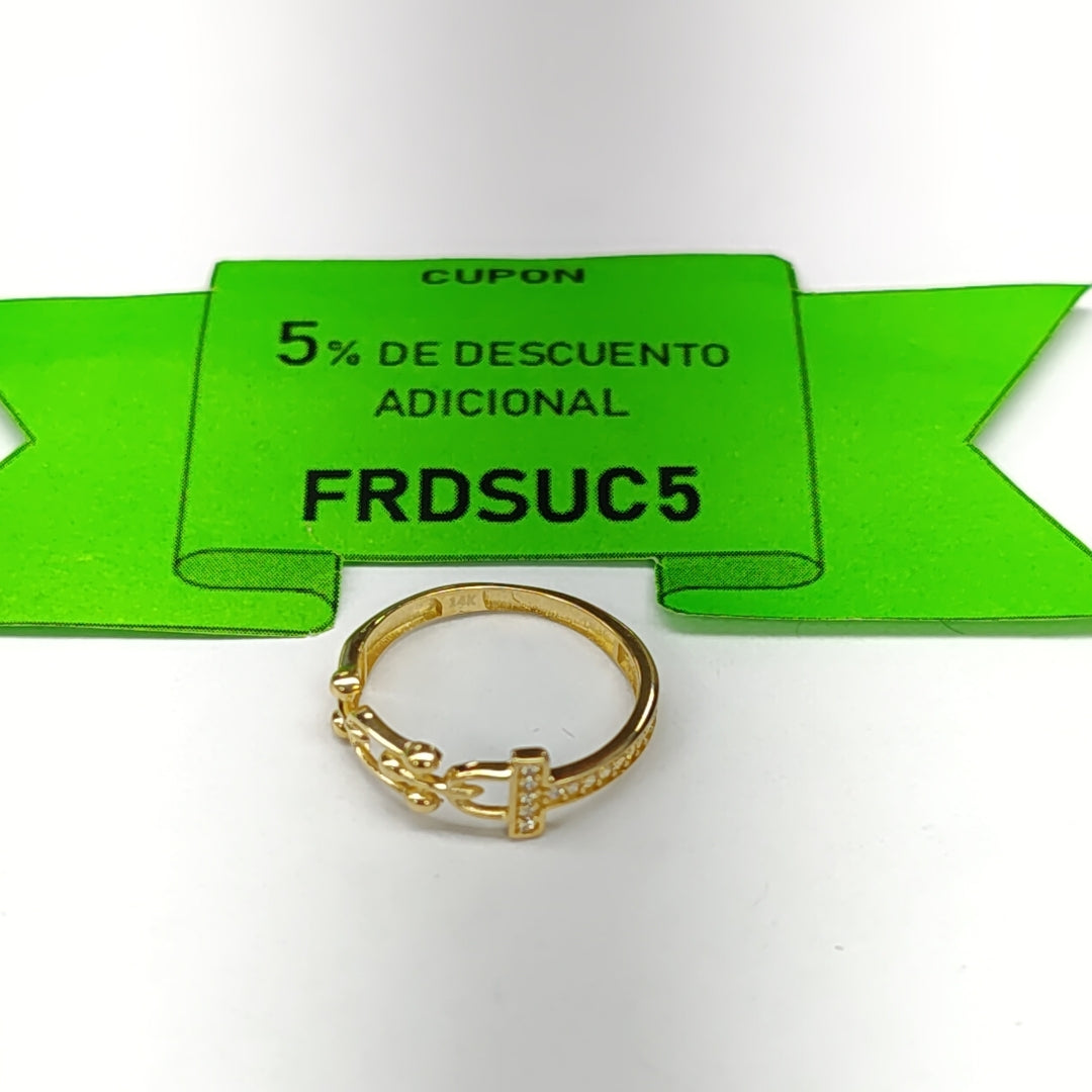 ANILLOS DAMA ORO 14K 1.4 (NUEVO)