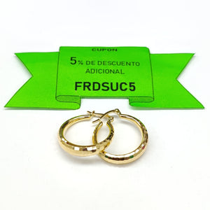 ARRACADAS ORO 14K 2.3 (NUEVO)