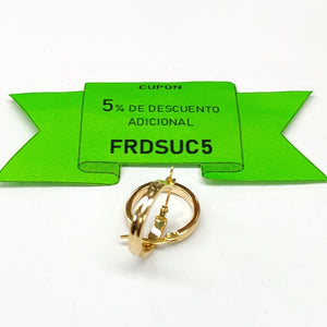 ARRACADAS ORO 14K 1.6 (NUEVO)