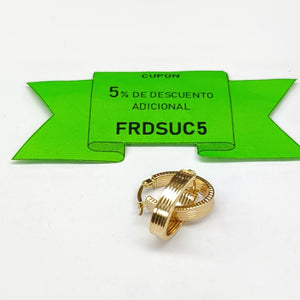 ARRACADAS ORO 14K 2 (NUEVO)