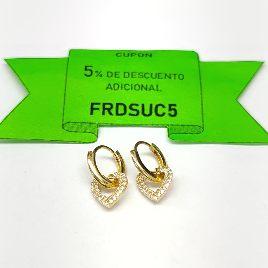 HUGGIES ORO 14K 2.7 (NUEVO)