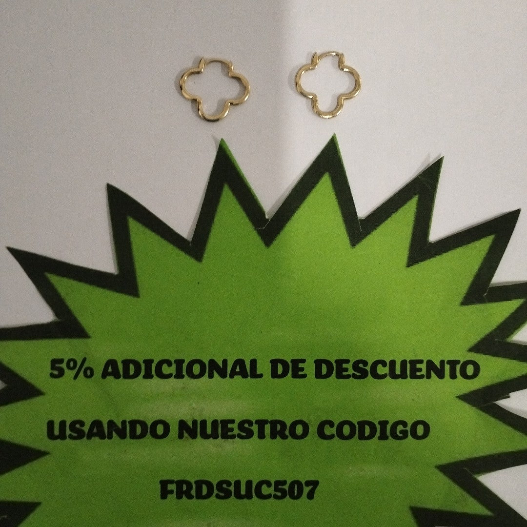 HUGGIES ORO 14K 1.4 (NUEVO)