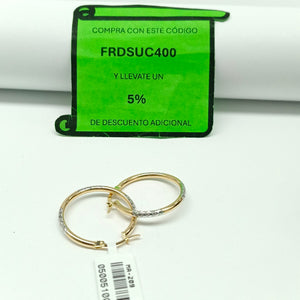 ARRACADAS ORO 14K 1.3 (NUEVO)