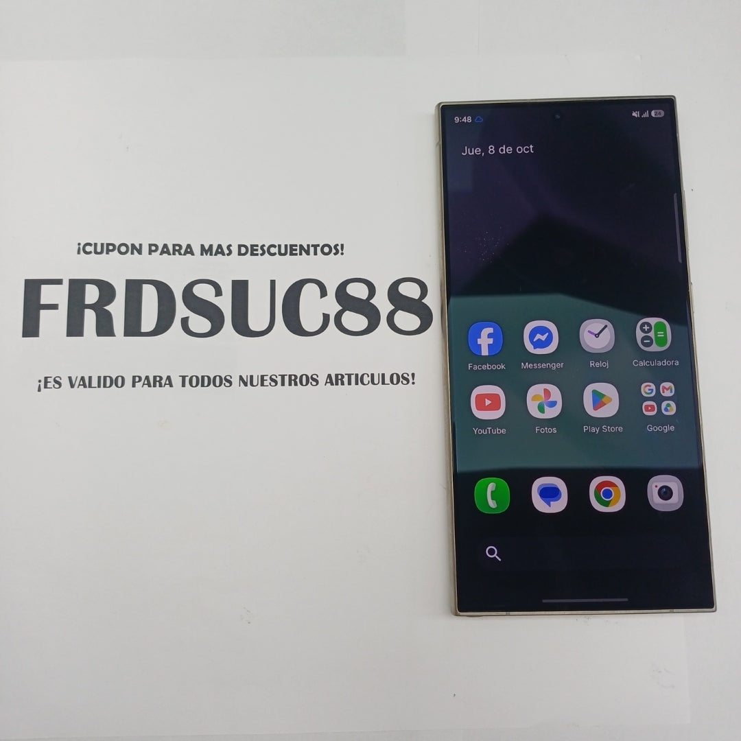 CELULAR SAMSUNG GALAXY S24 ULTRA SM-S928B (2024) 512 GB 12 GB RAM (SEMINUEVO)