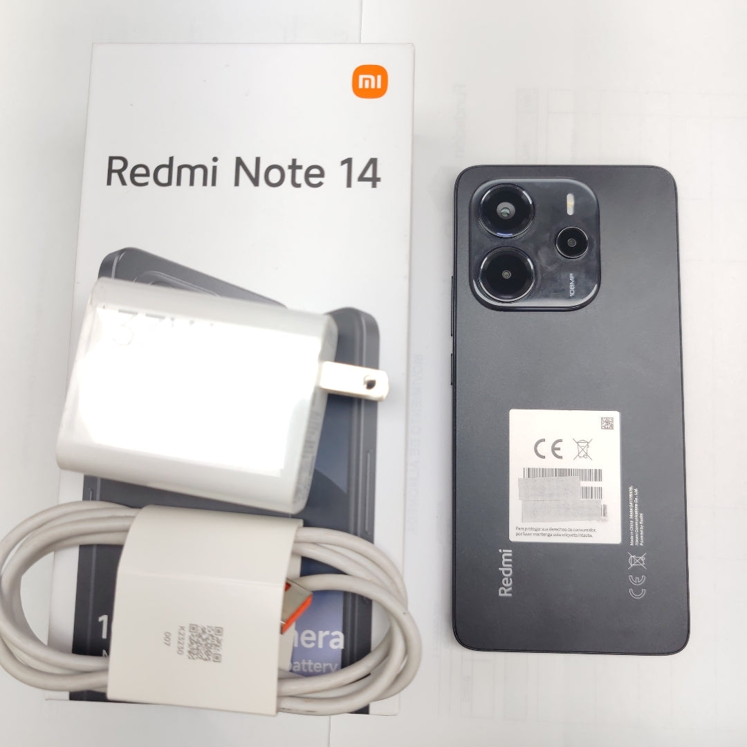 CELULAR XIAOMI REDMI NOTE 14 24117RN76L (2025) 256 GB 8 GB RAM (SEMINUEVO)