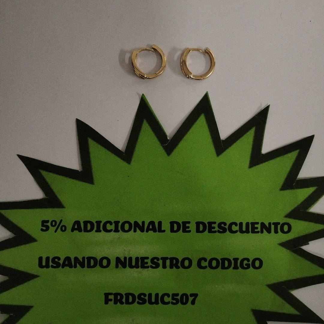 HUGGIES ORO 14K 1.9 (NUEVO)