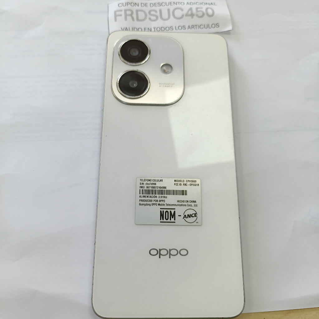 CELULAR OPPO A60 CPH3669 256 GB 8 GB RAM (SEMINUEVO)