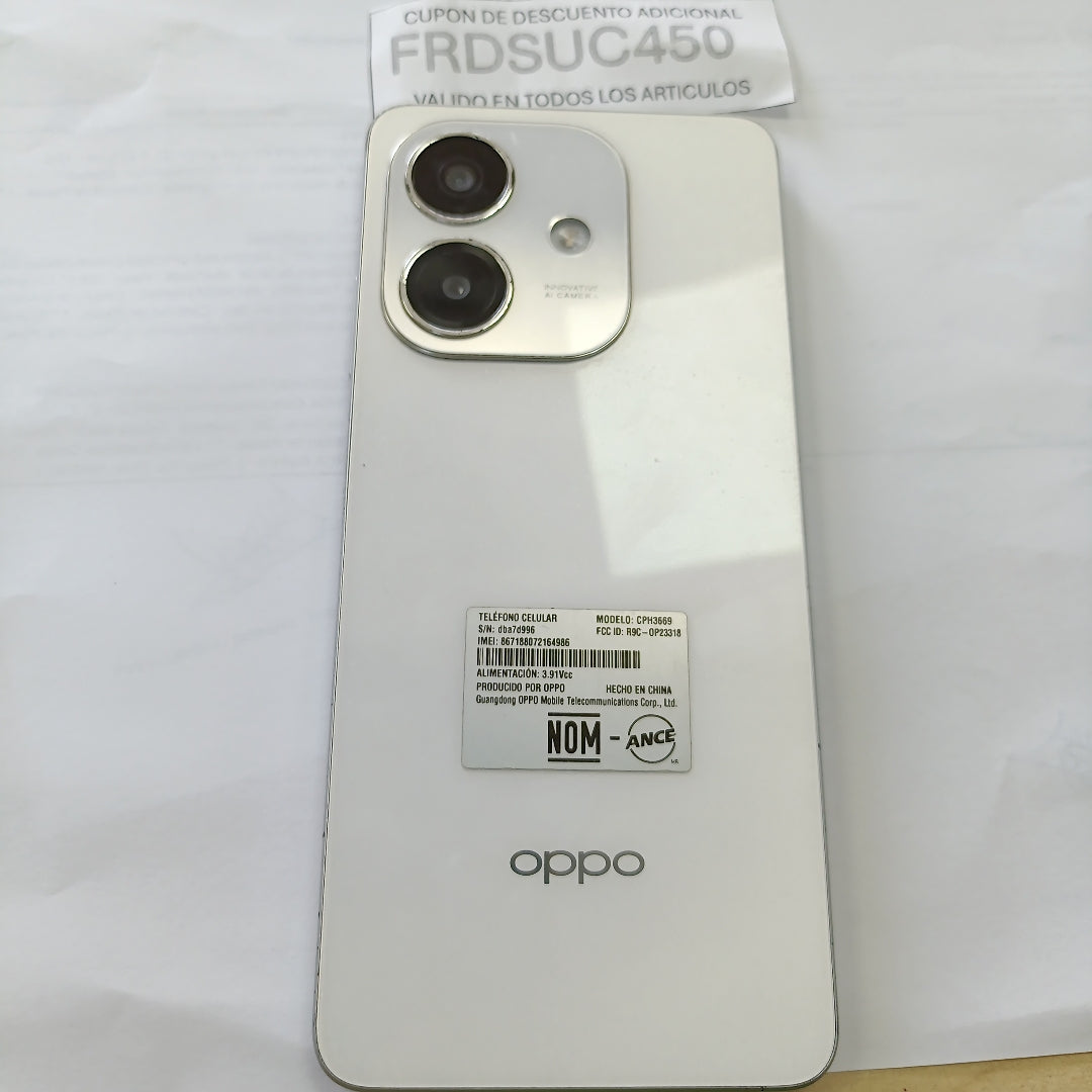 CELULAR OPPO A60 CPH3669 256 GB 8 GB RAM (SEMINUEVO)