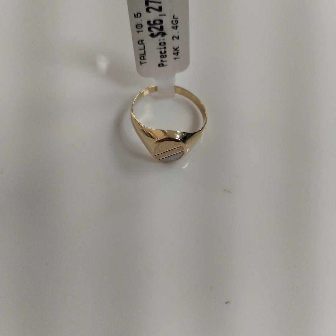 ANILLOS CABALLERO ORO 14K 2.4 (NUEVO)