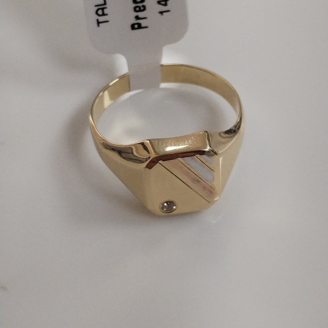 ANILLOS CABALLERO ORO 14K 4 (NUEVO)