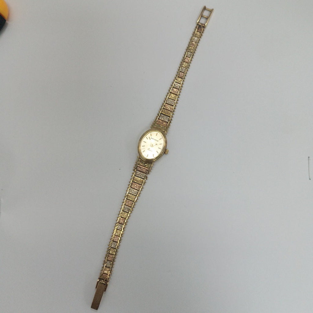 RELOJ CAJA Y PULSO ORO ORO 14 K 19.1 GRMS (SEMINUEVO)