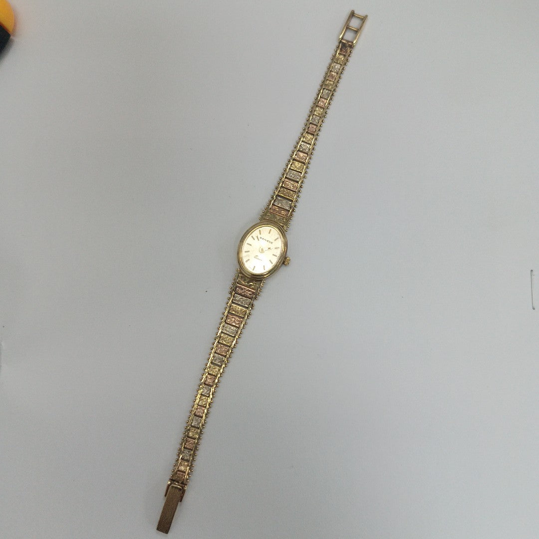 RELOJ CAJA Y PULSO ORO ORO 14 K 19.1 GRMS (SEMINUEVO)