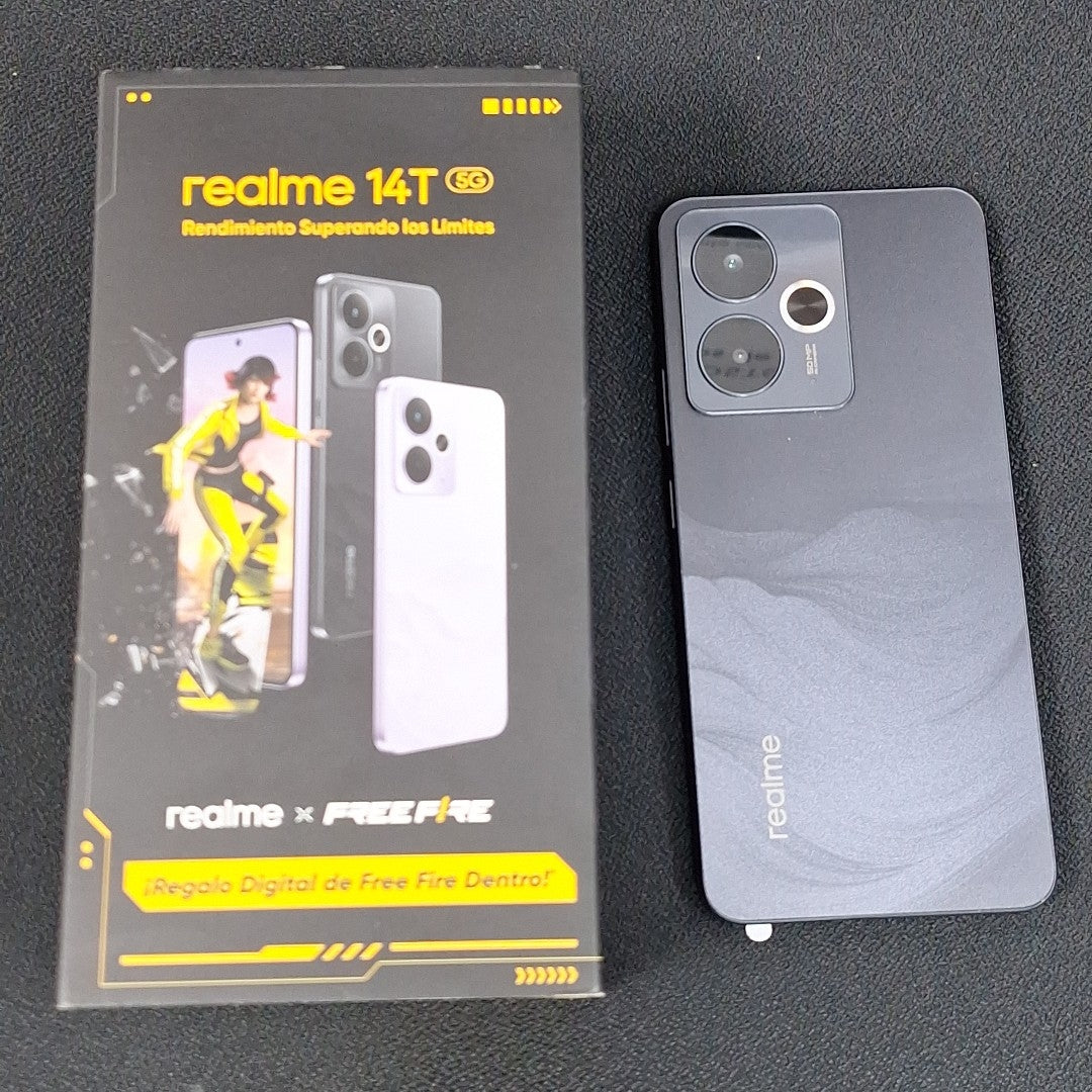 CELULAR REALME 14T 5G RMX5078 (2024) 256 GB 8 GB RAM (SEMINUEVO)