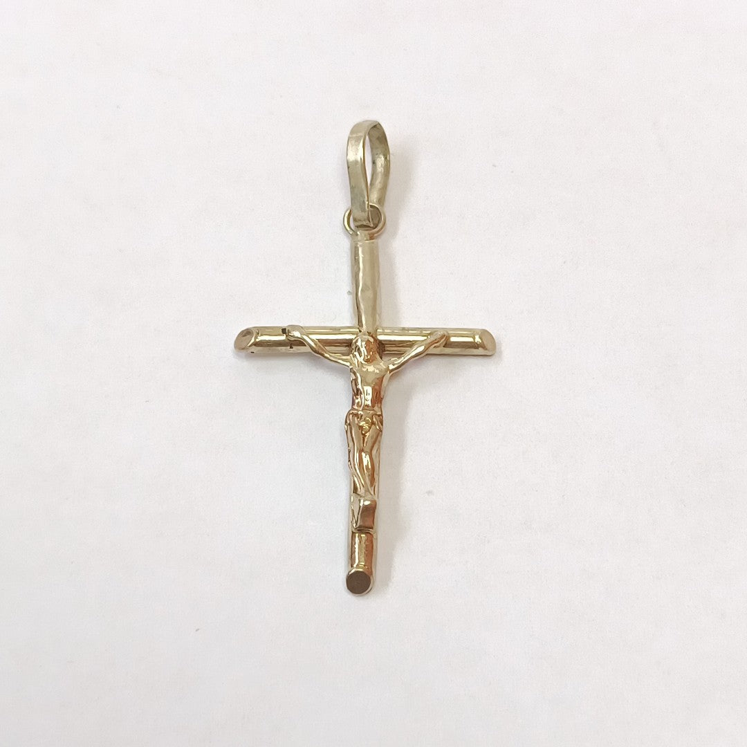 CRUCIFIJO ORO 10 K 0,90 GRMS (SEMINUEVO)