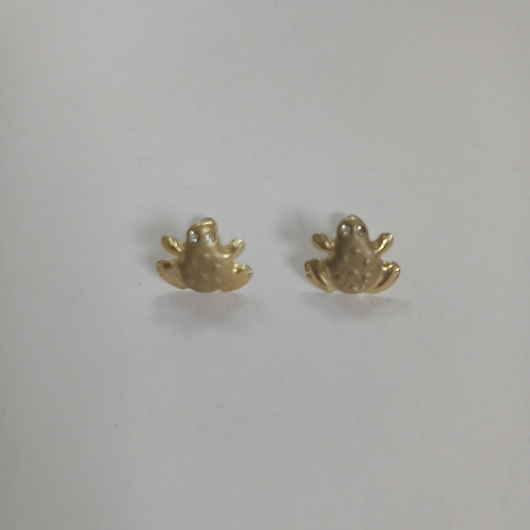 ARETES PAR ORO 10 K 0.5 GRMS (SEMINUEVO)