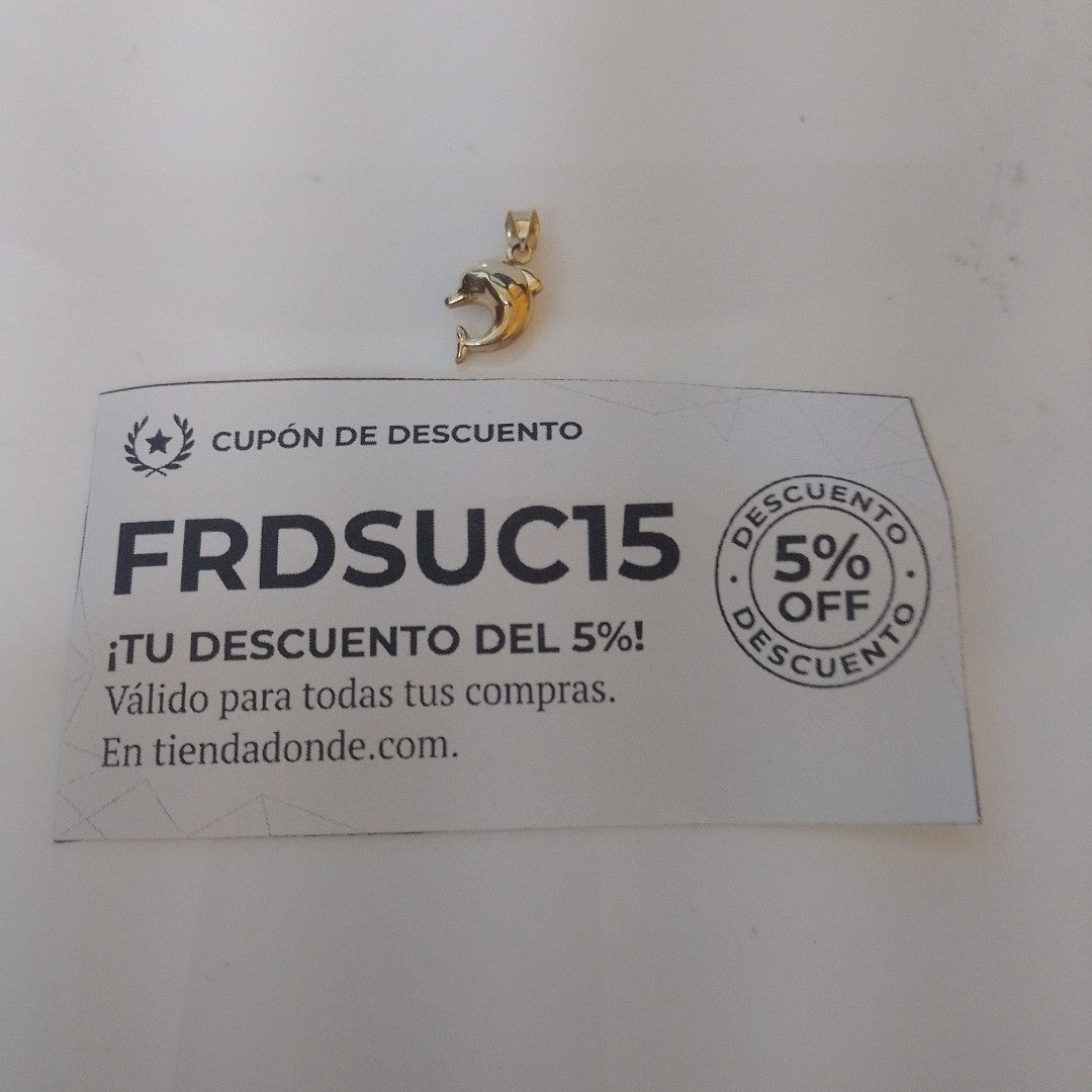DIJE ORO 14 K 0.9 GRMS (SEMINUEVO)