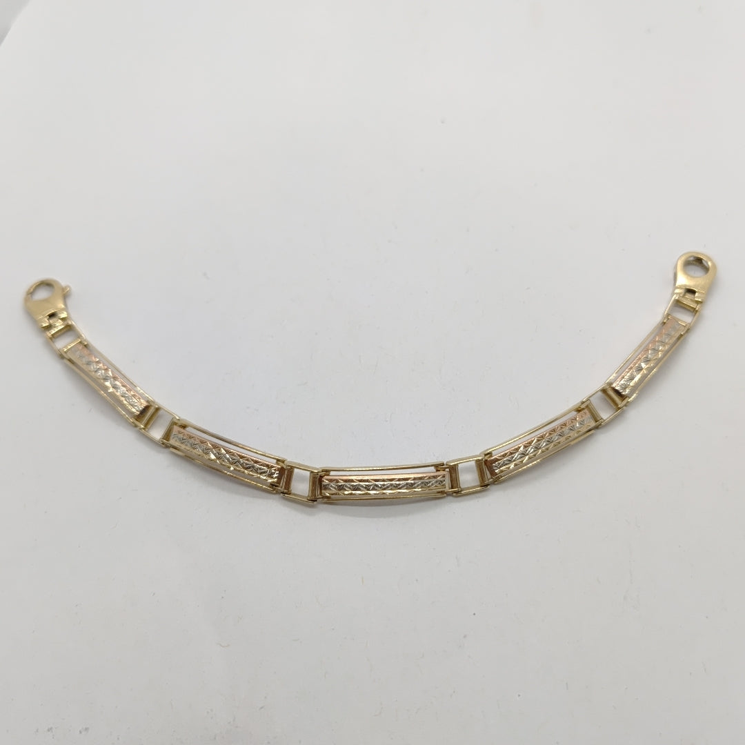 PULSERA ORO 10 K 12.4 GRMS (SEMINUEVO)