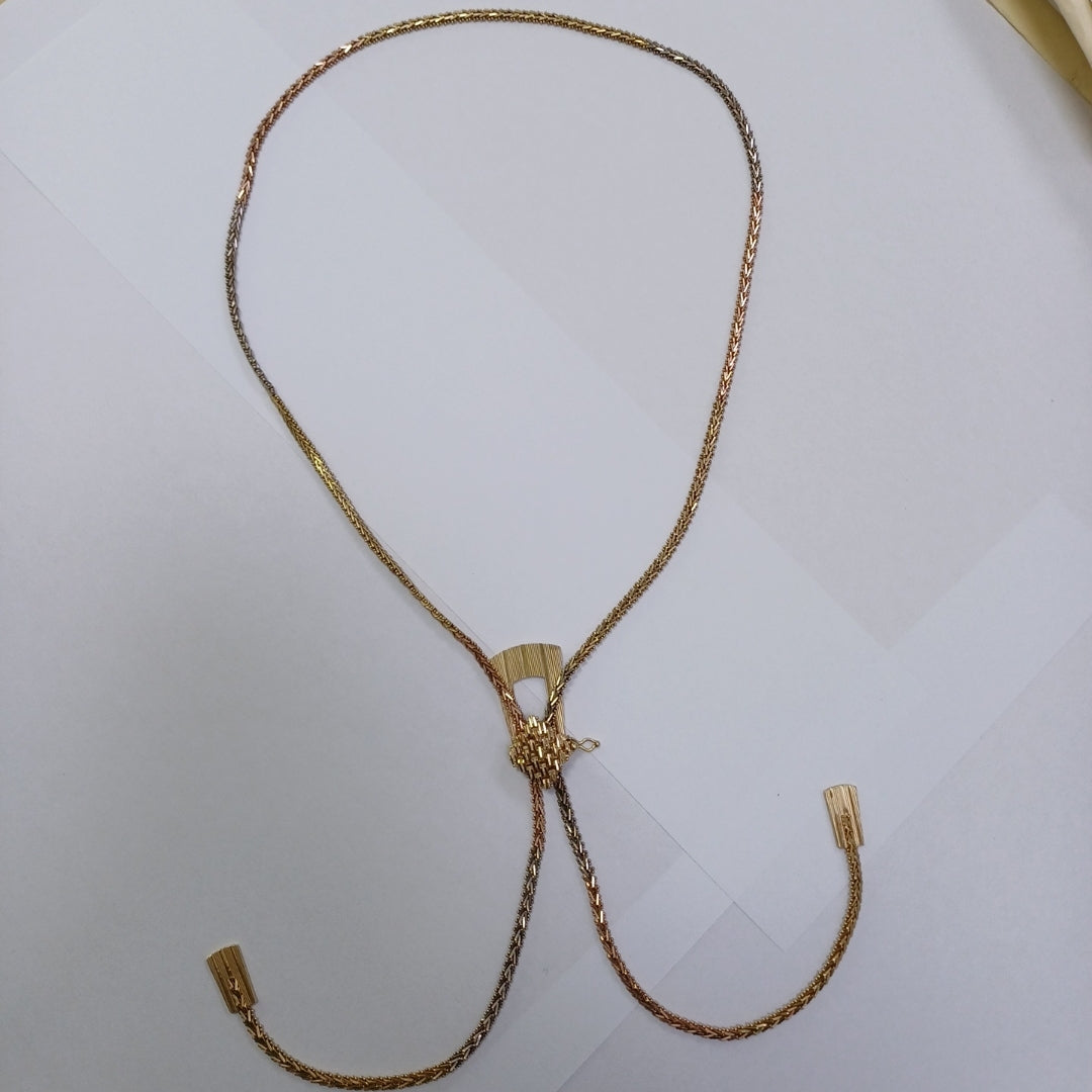 GARGANTILLA ORO,ORO COMBINADO 14 K 29,70 GRMS (SEMINUEVO)