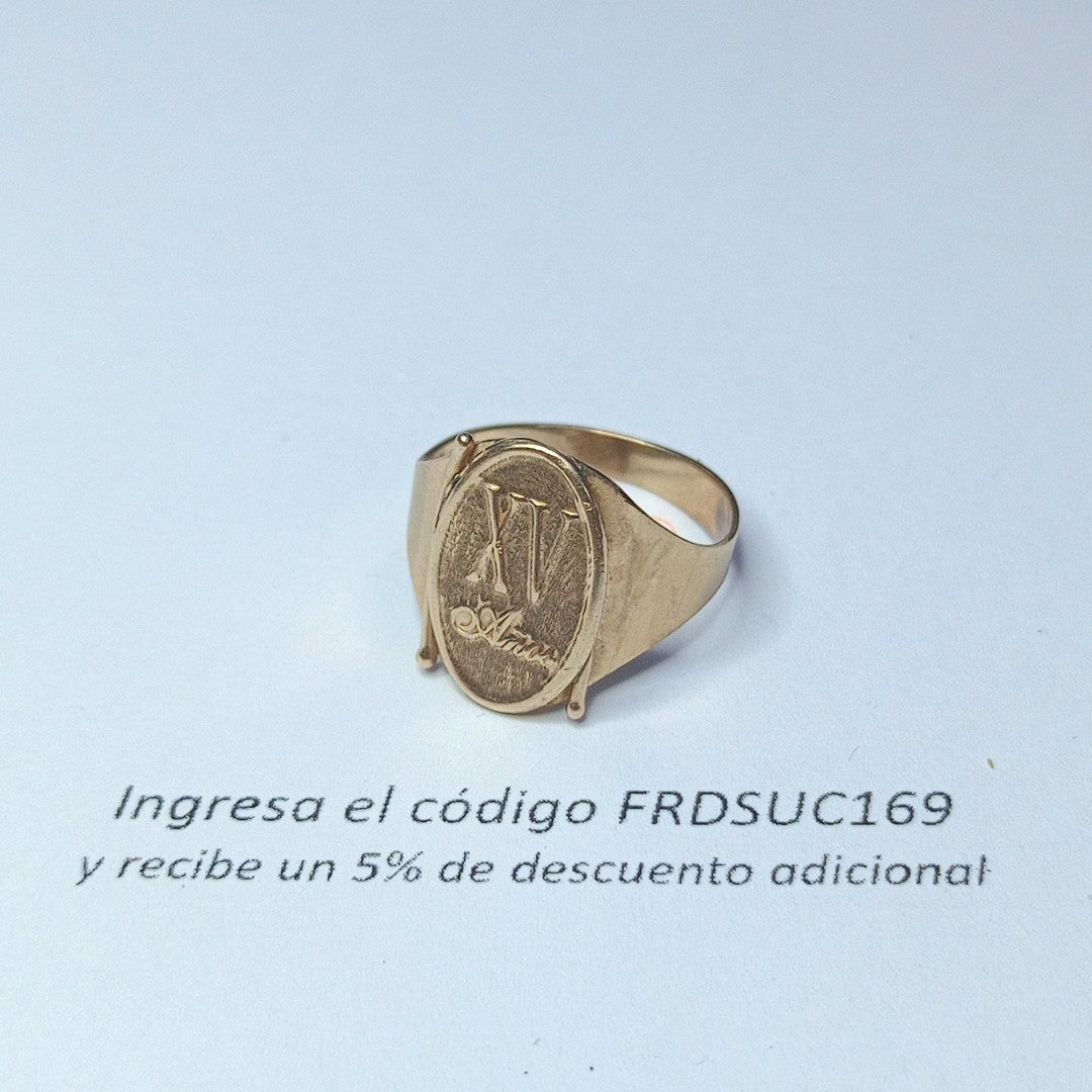 ANILLITO ORO 10 K 2,60 GRMS (SEMINUEVO)