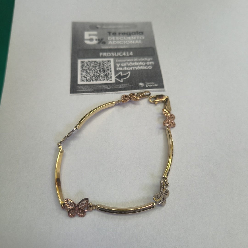 PULSERA ORO 10 K 5.4 GRMS (SEMINUEVO)