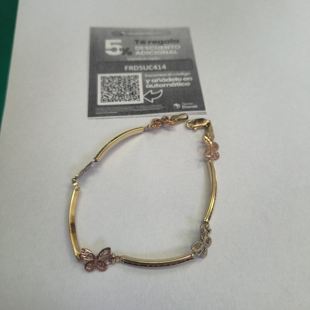 PULSERA ORO 10 K 5.4 GRMS (SEMINUEVO)