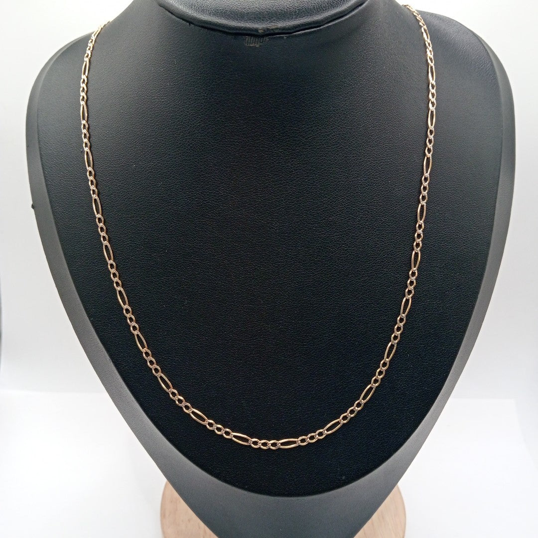 CADENA ORO, RODIADO 14 K 4.7 GRMS (SEMINUEVO)