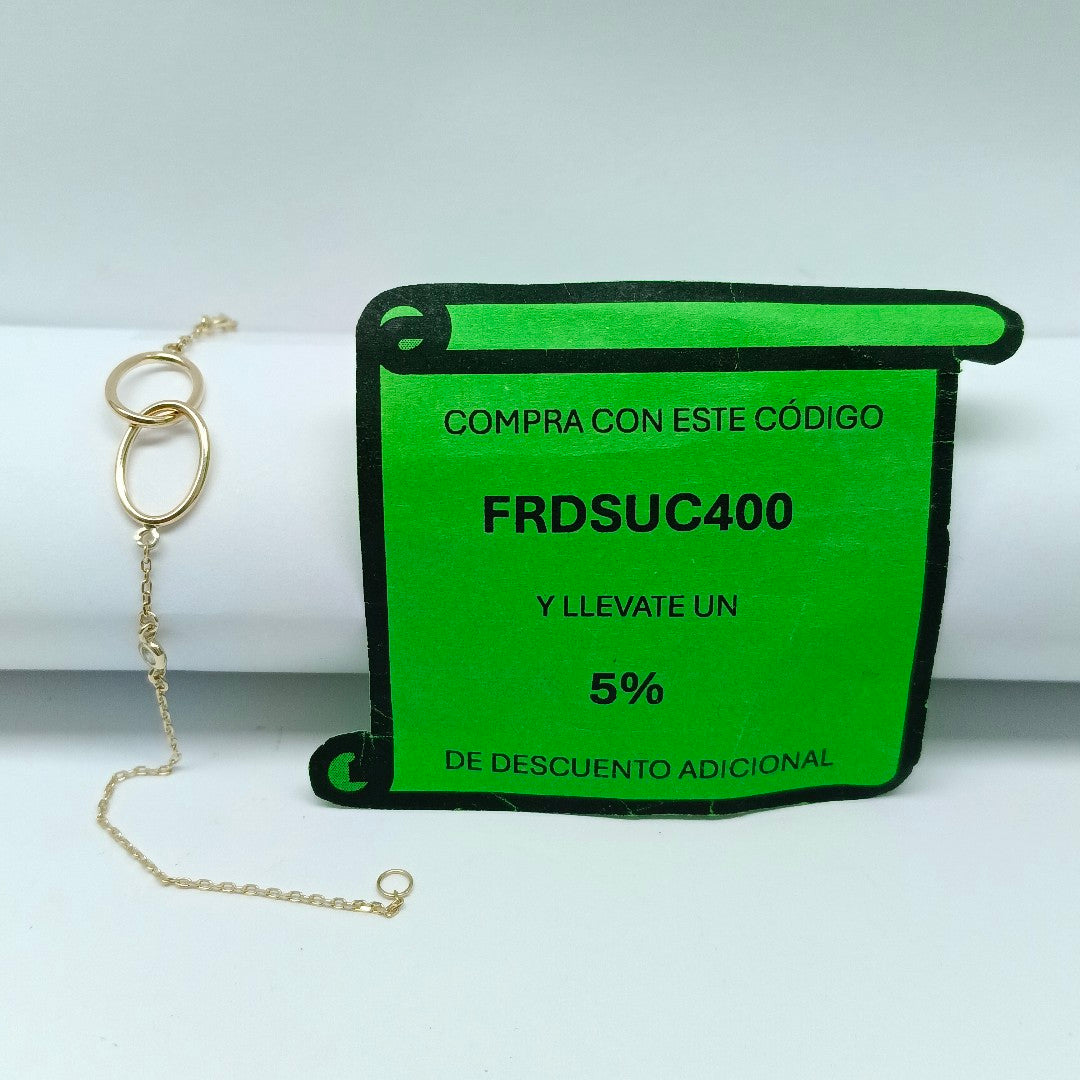 PULSERAS DAMA ORO 14K 1.3 (NUEVO)