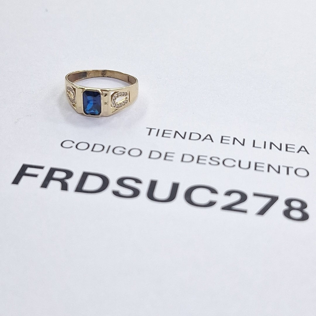 ANILLO ORO 10 K 2.5 GRMS (SEMINUEVO)