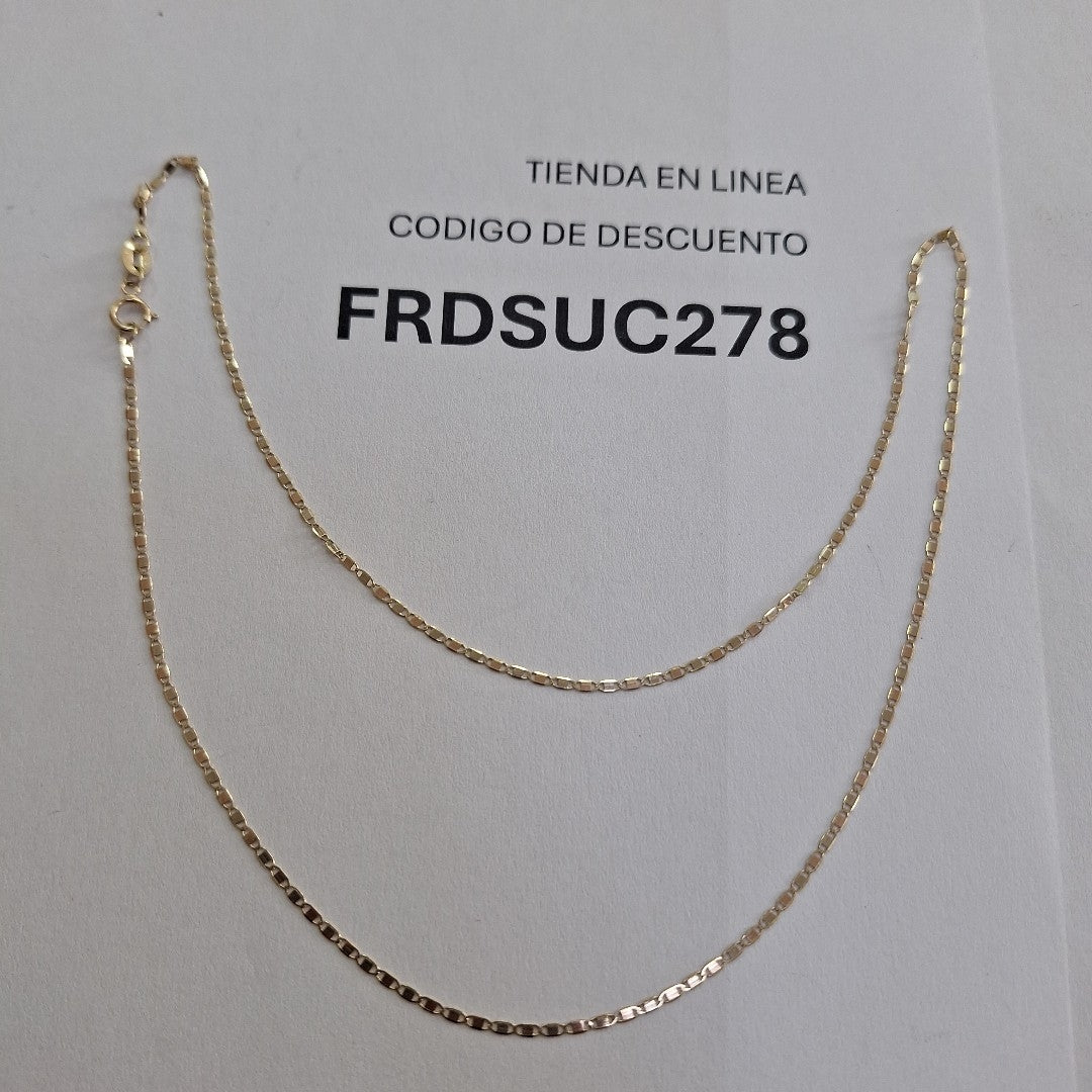CADENA GUCHI 14K 50 CM 1.9 GR (NUEVO)