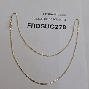 CADENA GUCHI 14K 50 CM 1.9 GR (NUEVO)
