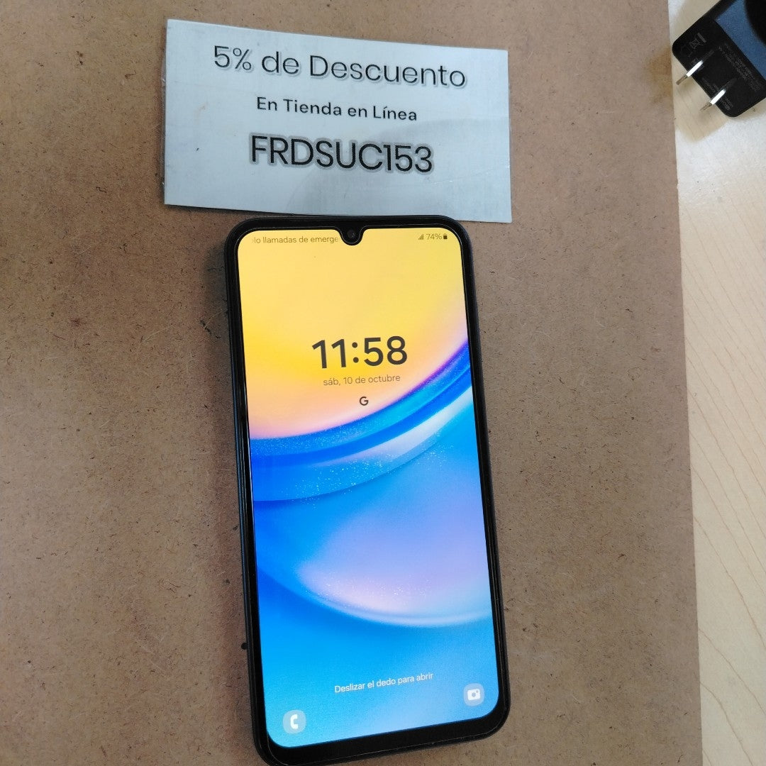 CELULAR SAMSUNG GALAXY A15 5G SM-A156U (2023) 128 GB 4 GB RAM (SEMINUEVO)