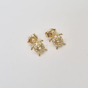 BROQUELES ORO 14K 1.2 (NUEVO)