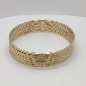 SEMANARIO DE PULSERAS ORO 10 K 20,50 GRMS (SEMINUEVO)