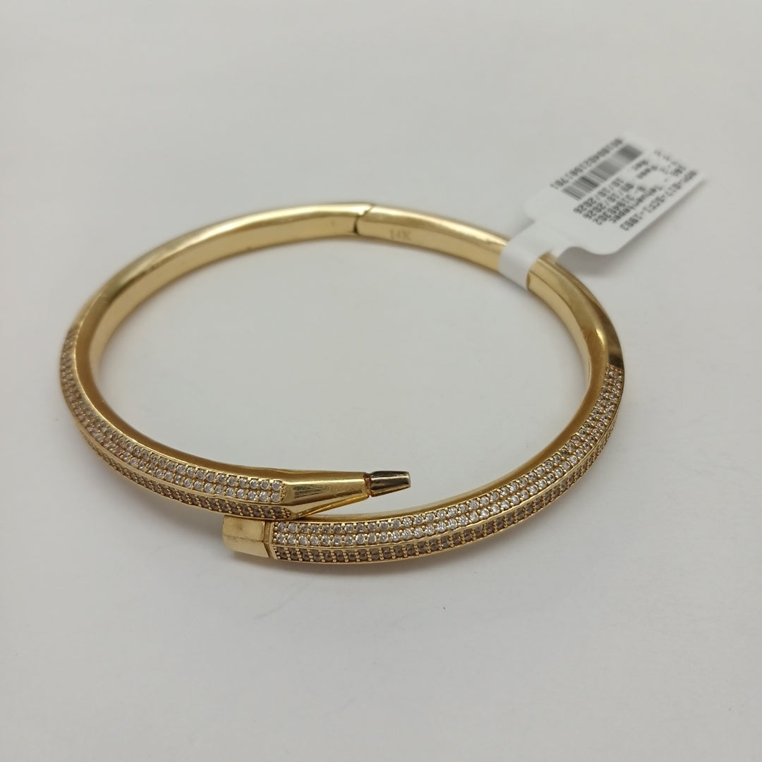 PULSERA RIGIDA ORO 14 K 19.4 GRMS (SEMINUEVO)