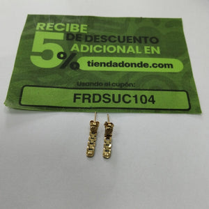 ARETES PAR ORO 14 K 1.5 GRMS (SEMINUEVO)