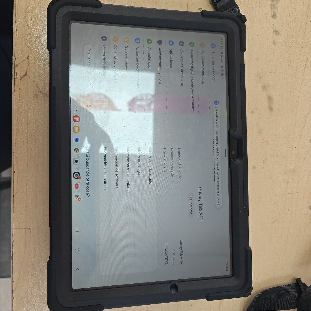 TABLETA SAMSUNG GALAXY TAB A11+ SM-X230 (2025) 128 GB 6 GB RAM (SEMINUEVO)
