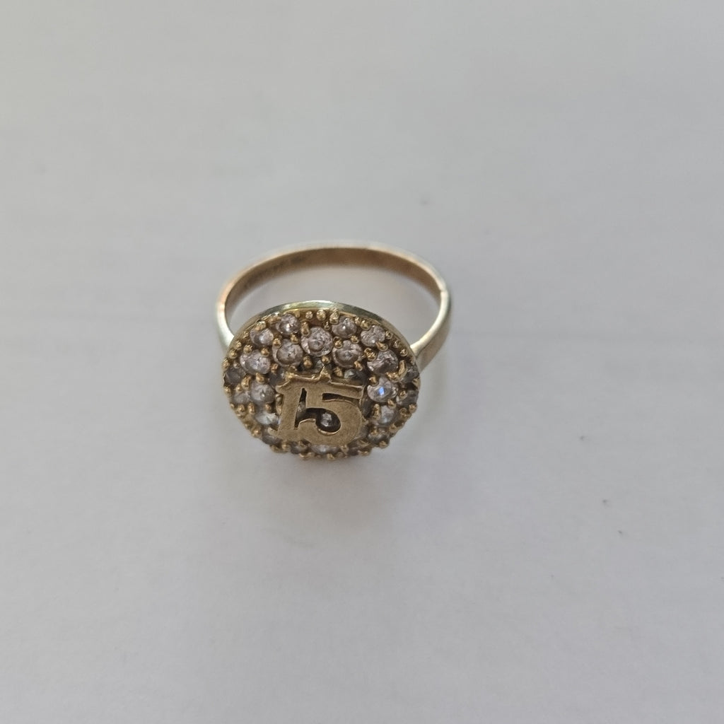 ANILLO ORO 10 K 2.8 GRMS (SEMINUEVO)