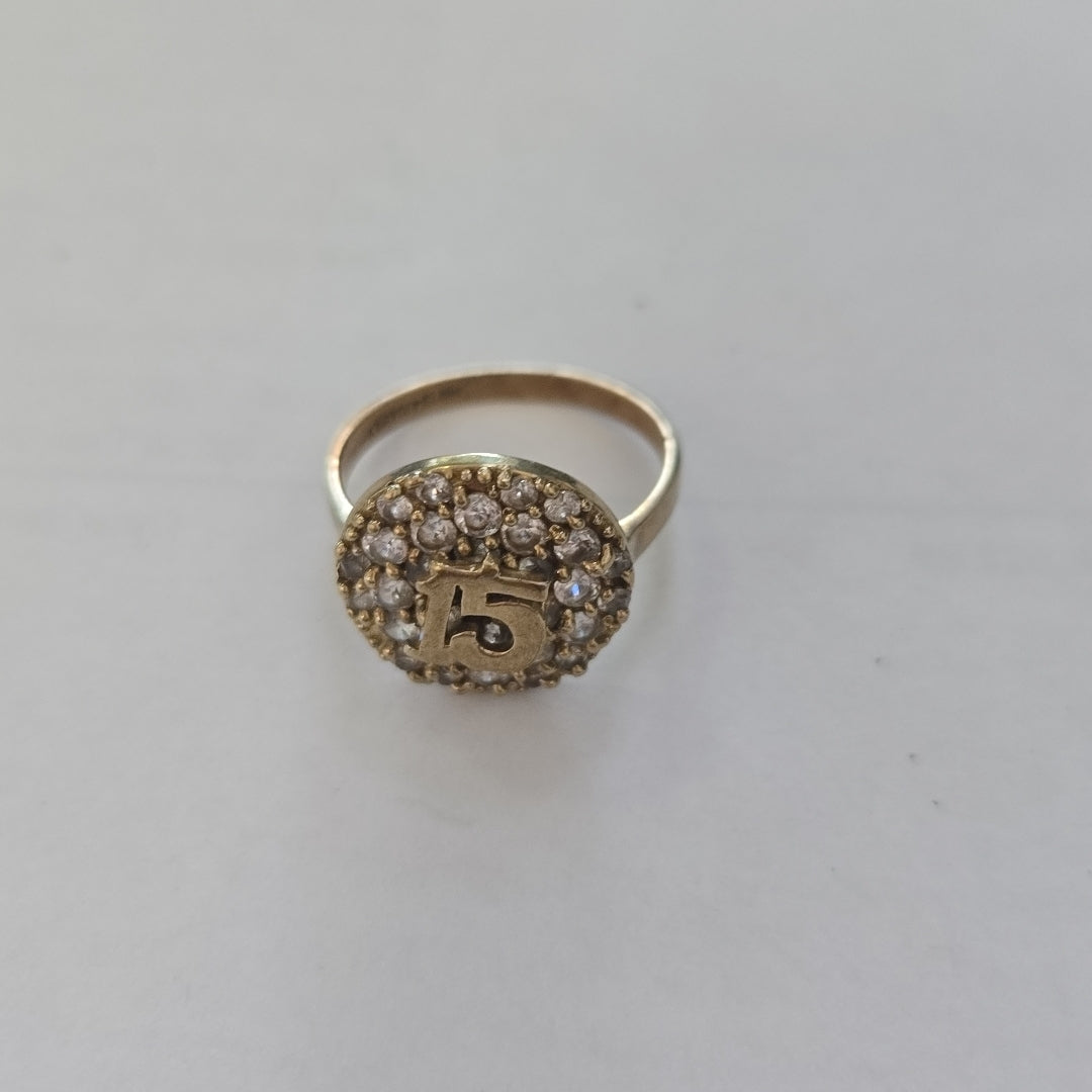 ANILLO ORO 10 K 2.8 GRMS (SEMINUEVO)