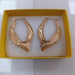 ARRACADAS PAR ORO 14 K 5.8 GRMS (SEMINUEVO)