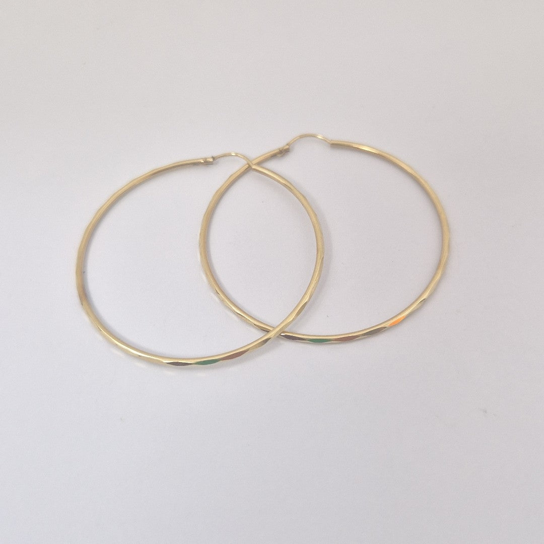 ARRACADAS PAR ORO 10 K 3.2 GRMS (SEMINUEVO)