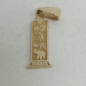 DIJE ORO 14 K 1.7 GRMS (SEMINUEVO)