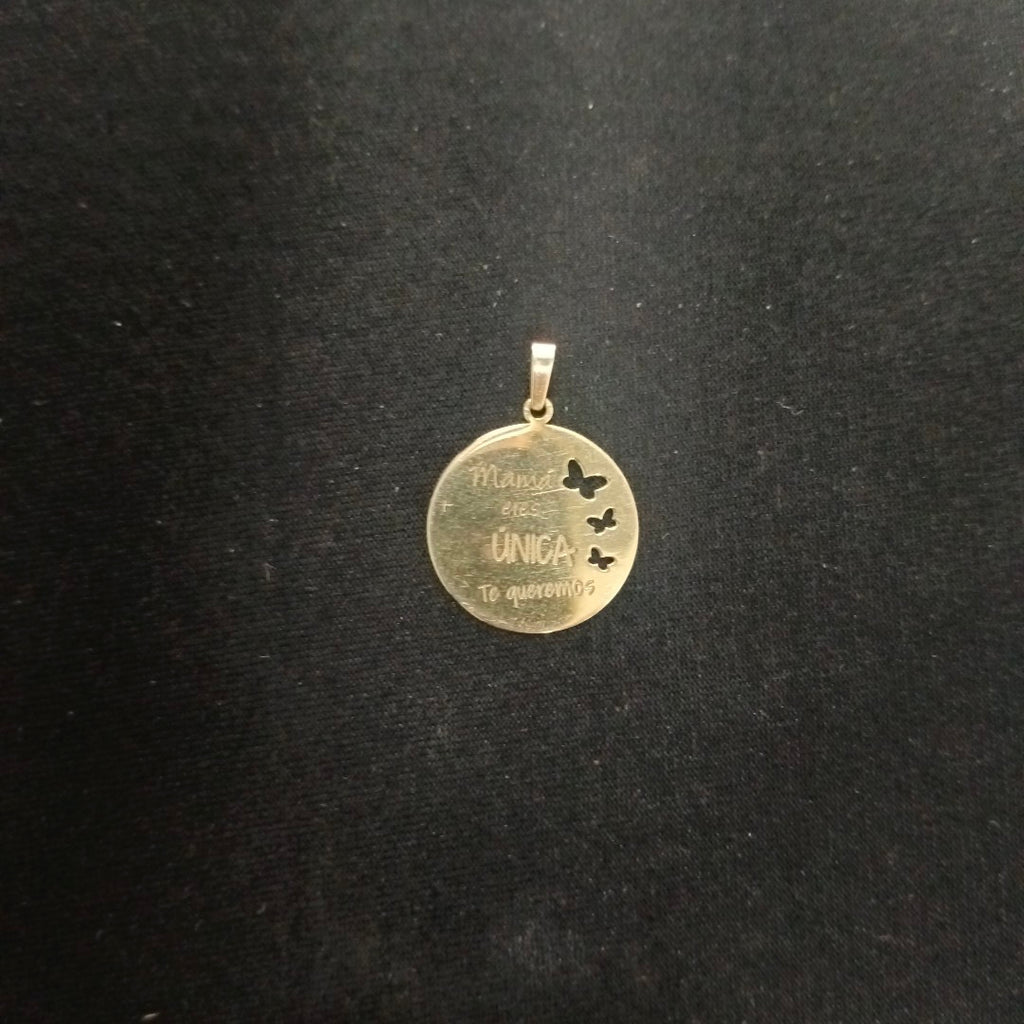 MEDALLA PERSONAL ORO 14 K 0.9 GRMS (SEMINUEVO)