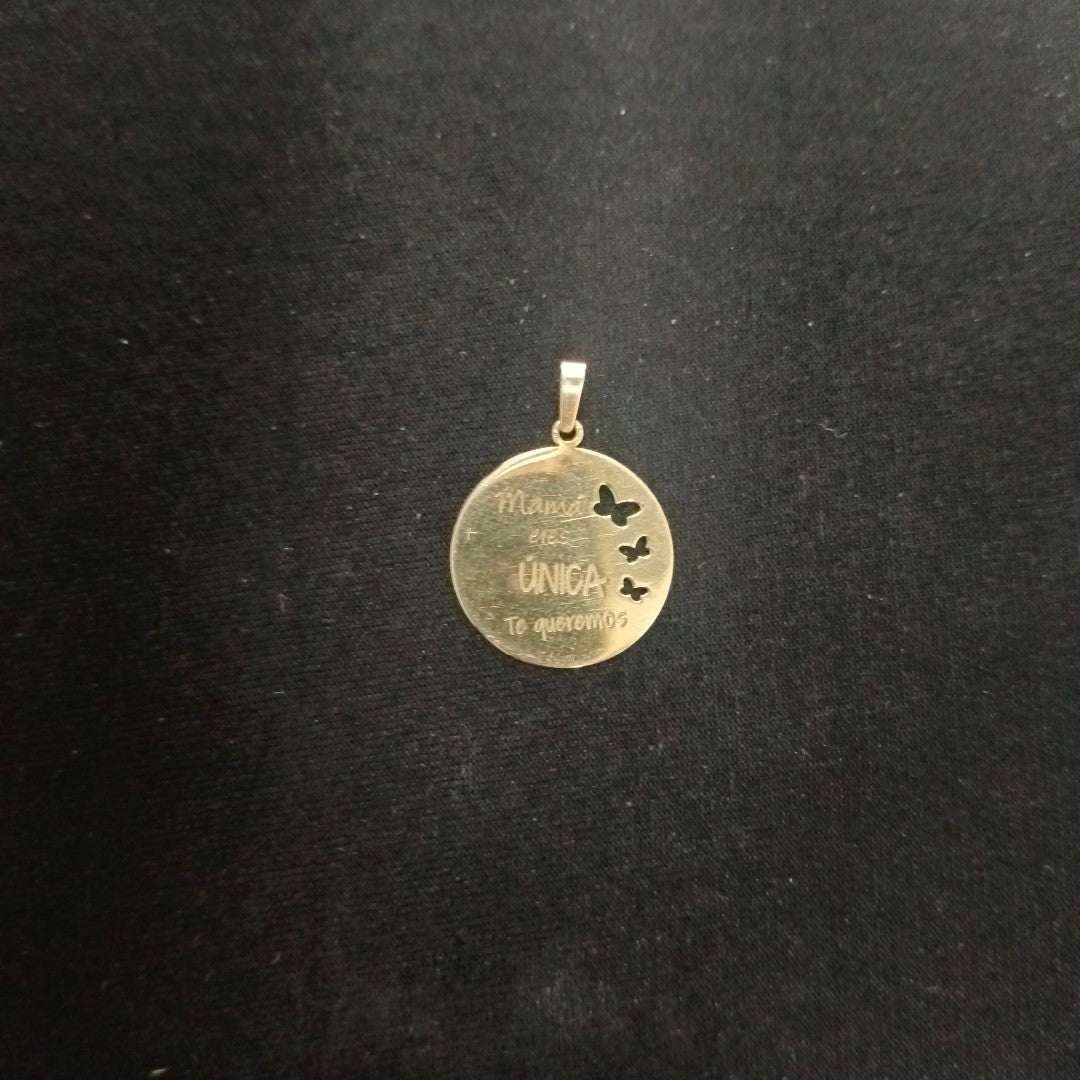 MEDALLA PERSONAL ORO 14 K 0.9 GRMS (SEMINUEVO)