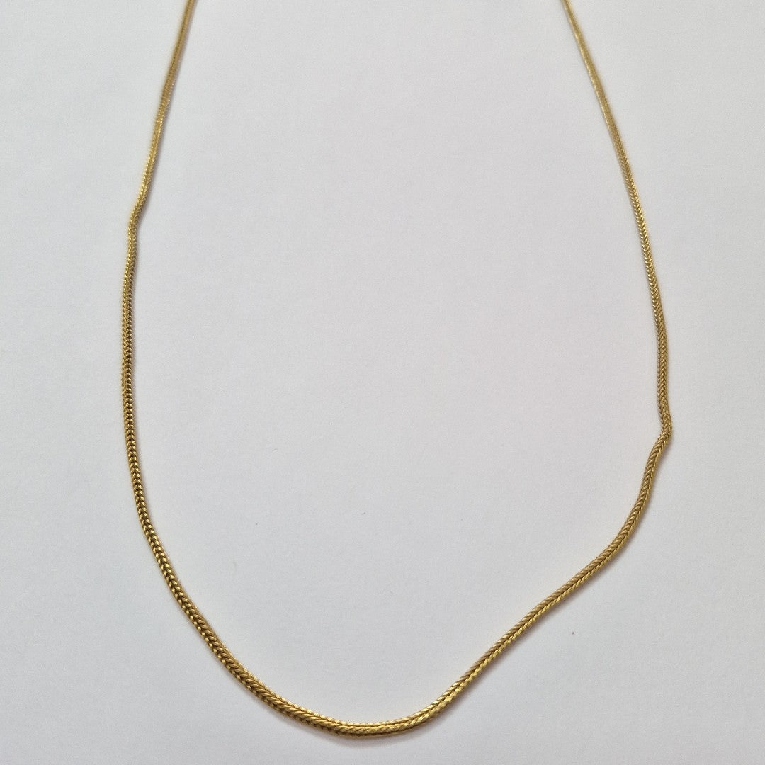 CADENA ORO 18 K 7,60 GRMS (SEMINUEVO)