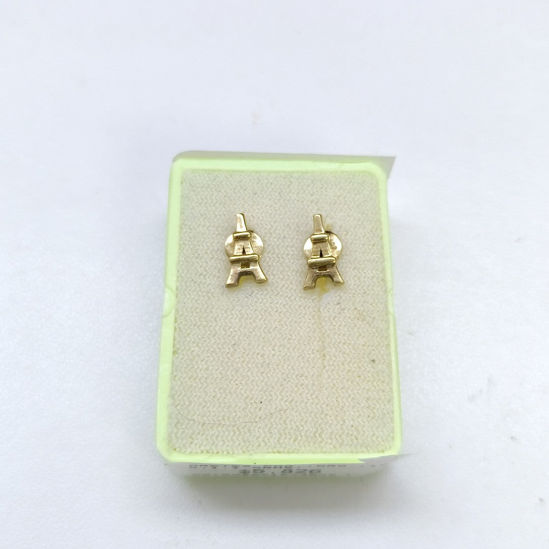 ARETES PAR ORO 10 K 1.1 GRMS (SEMINUEVO)