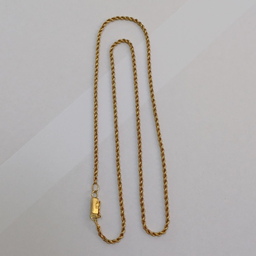 CADENA ORO 14 K 14,20 GRMS (SEMINUEVO)